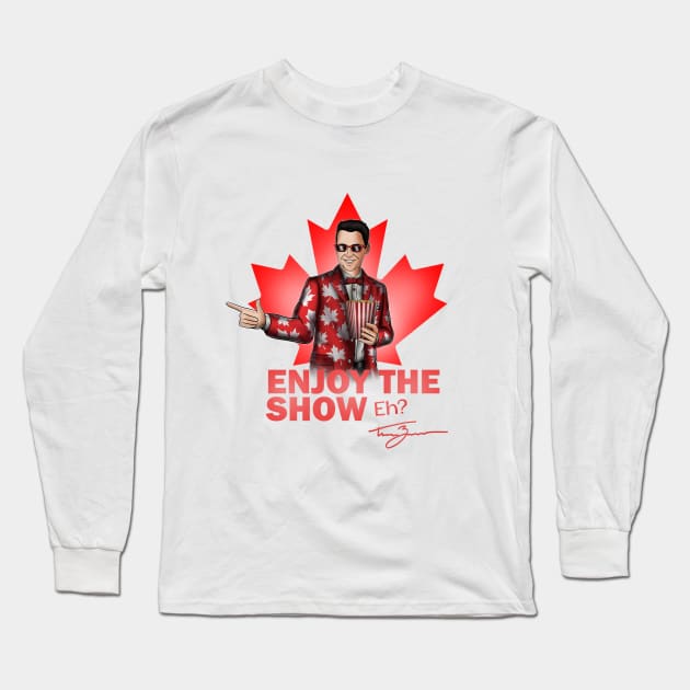 Tanner Zed Eh? Long Sleeve T-Shirt by thouless_art